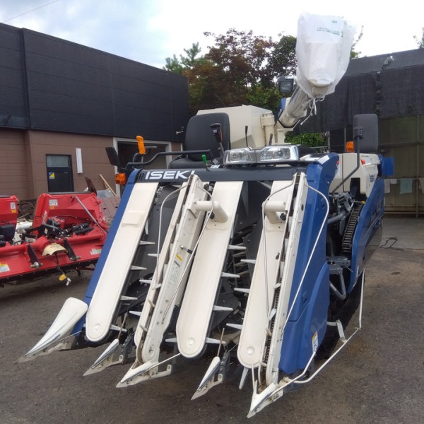 【農機検】イセキ　中古　コンバイン　　HFR442G-ZARLW